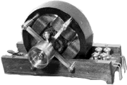 Model of Tesla's polyphase motor